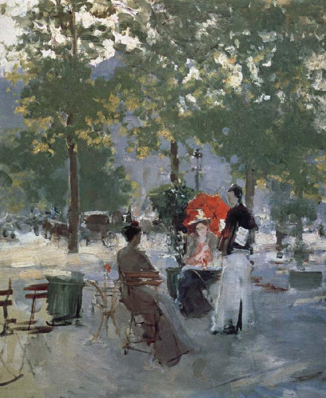 Konstantin Korovin Cafe of Paris Sweden oil painting art